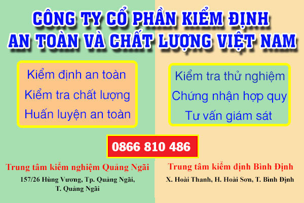 TRUNG TÂM KIỂM ĐỊNH QUẢNG NGÃI